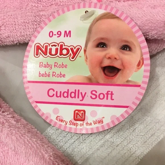 Nuby baby robe NWT size 0-9 months. - Picture 4 of 7